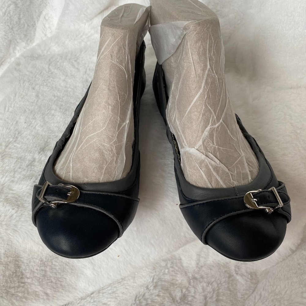 Me Too Ballet Trey Leather Ballet Flats